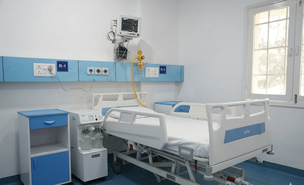 HDU patient care area