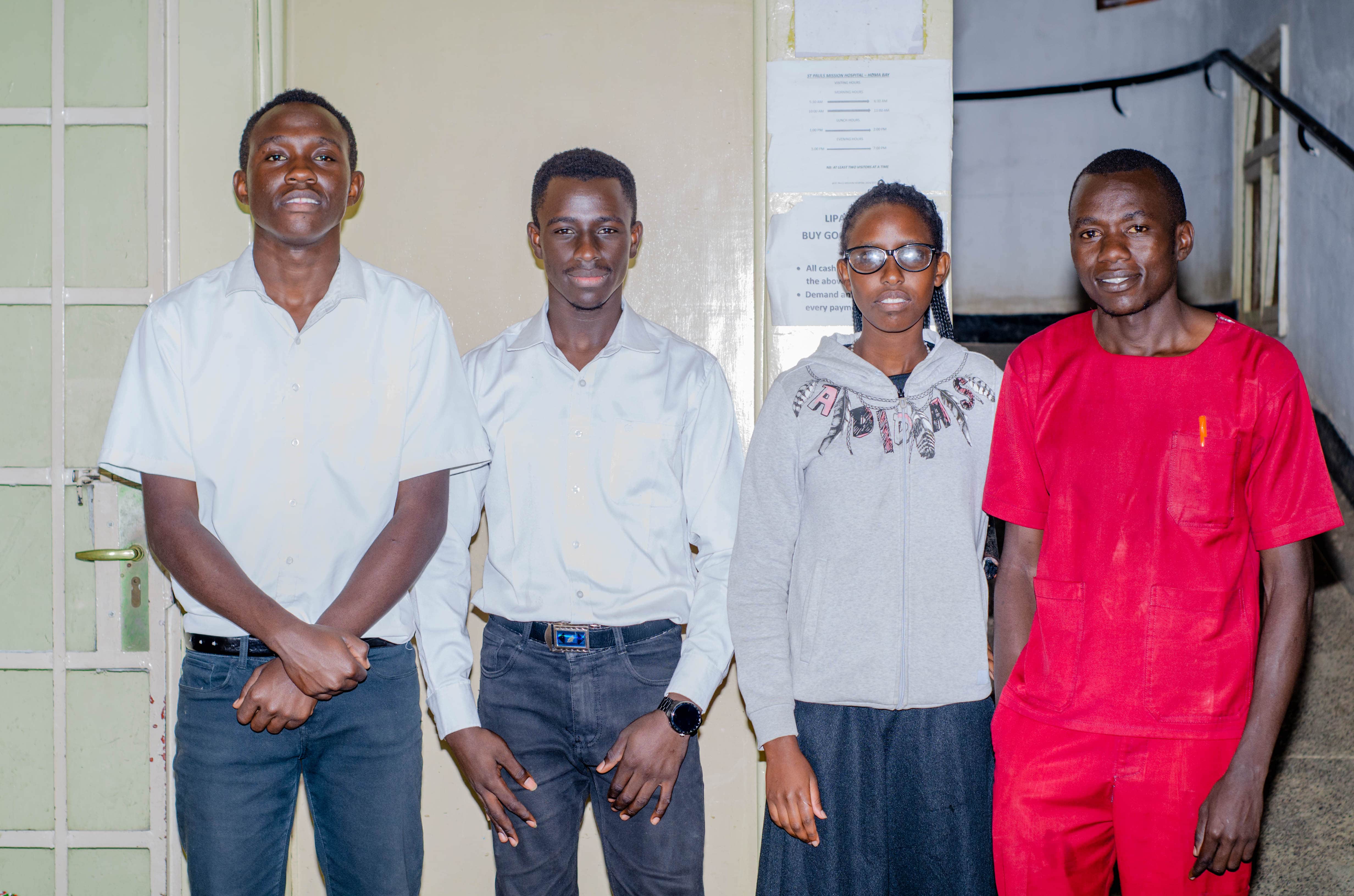 Clinical students in training session